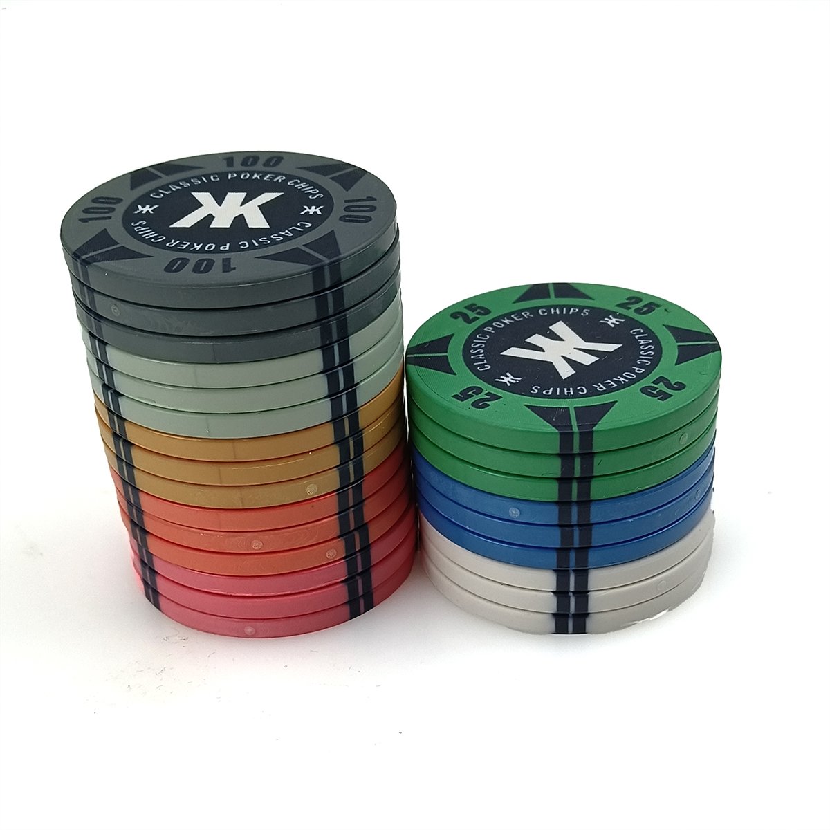 Any Design Can Do Good aligned factory directly supply of ept ceramic poker chips with custom logo