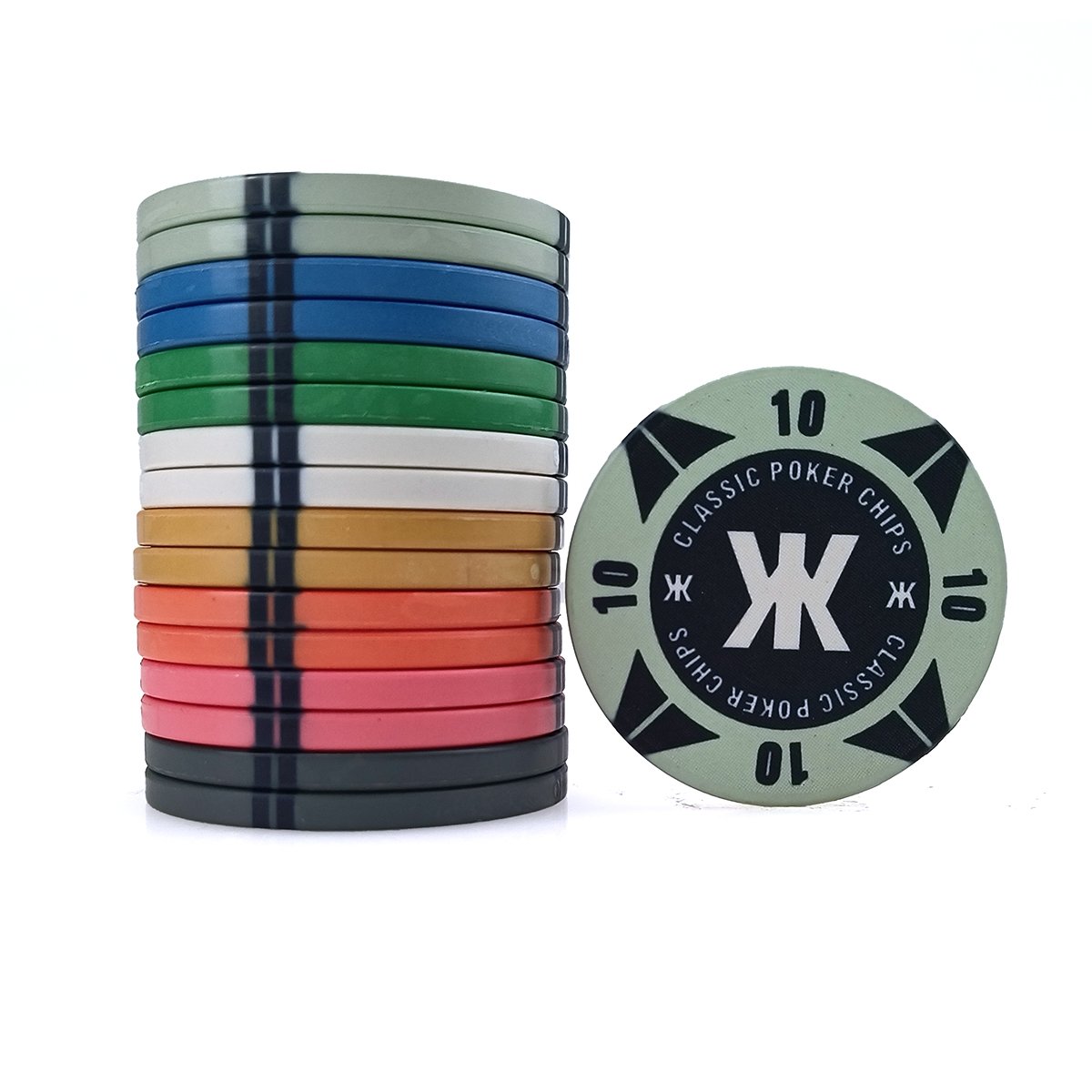 Any Design Can Do Good aligned factory directly supply of ept ceramic poker chips with custom logo