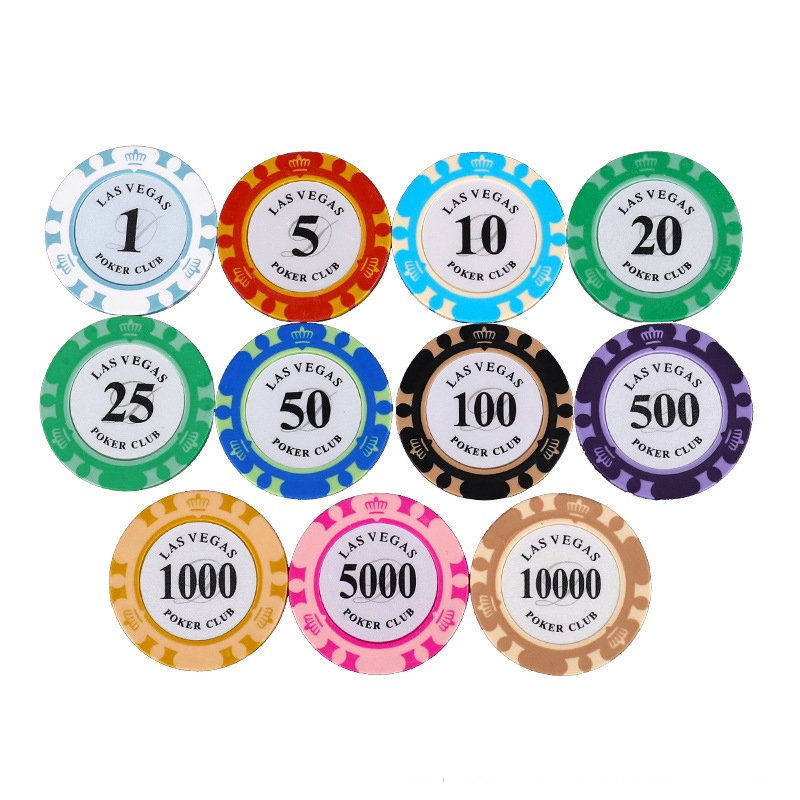 High Quality Customized Cheap Crown Clay Chip Poker Set Wholesale