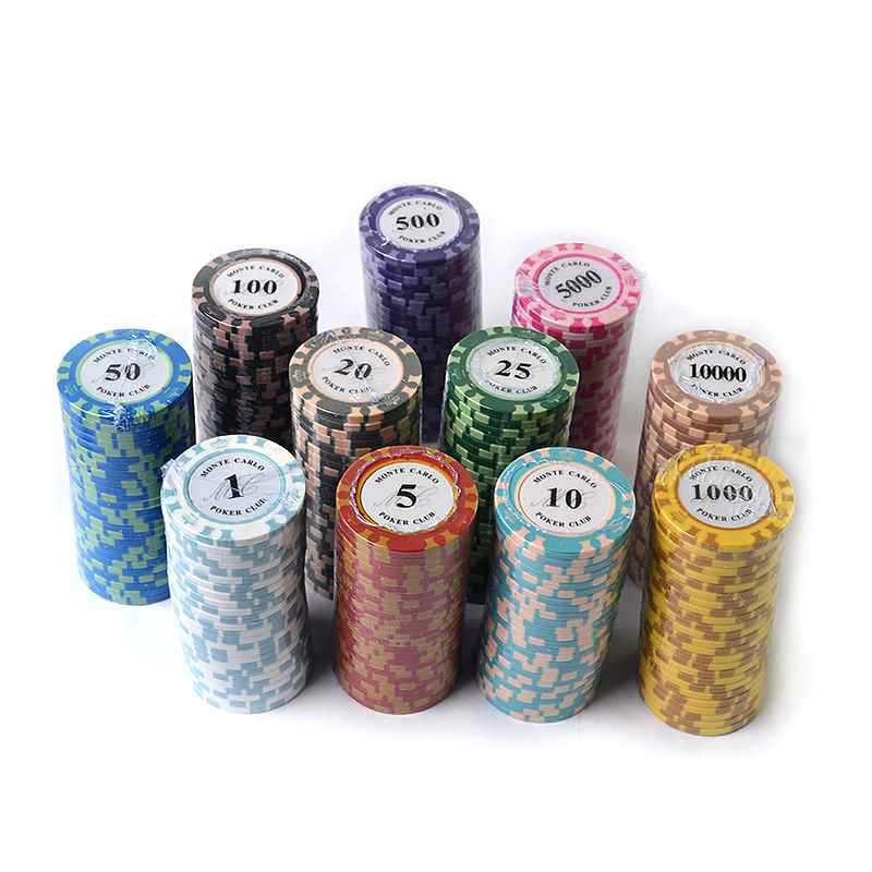 High Quality Customized Cheap Crown Clay Chip Poker Set Wholesale