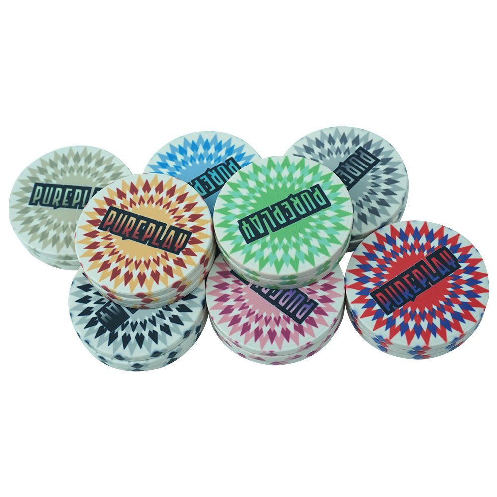 Any Design Can Make Good Quality 39mm Type Poker Chip Set For Casino Playing Ceramic chips