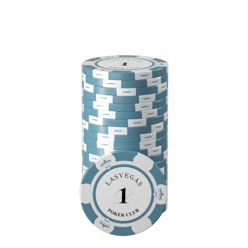 Hot Selling 14g Crown Clay Texas Hold'em Poker Chips Customizable Casino Chips