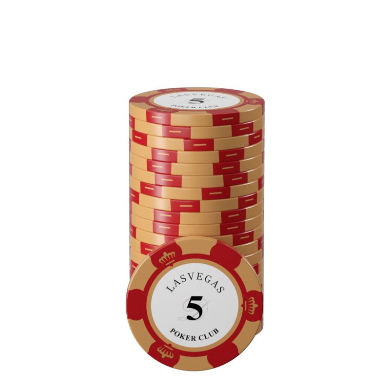 Hot Selling 14g Crown Clay Texas Hold'em Poker Chips Customizable Casino Chips