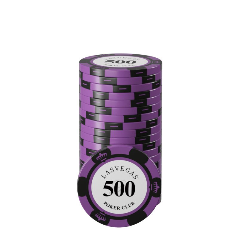 Hot Selling 14g Crown Clay Texas Hold'em Poker Chips Customizable Casino Chips