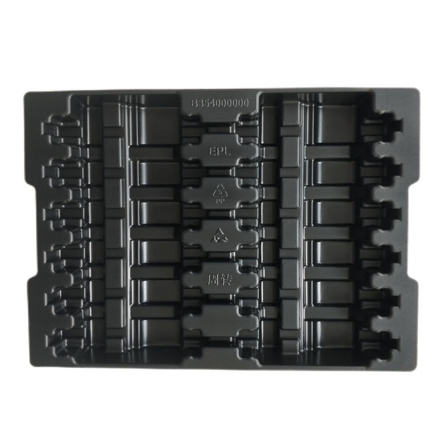 Customized Blister Electronic Component High Quality Customizable Plastic Esd Pcb Chip Tray