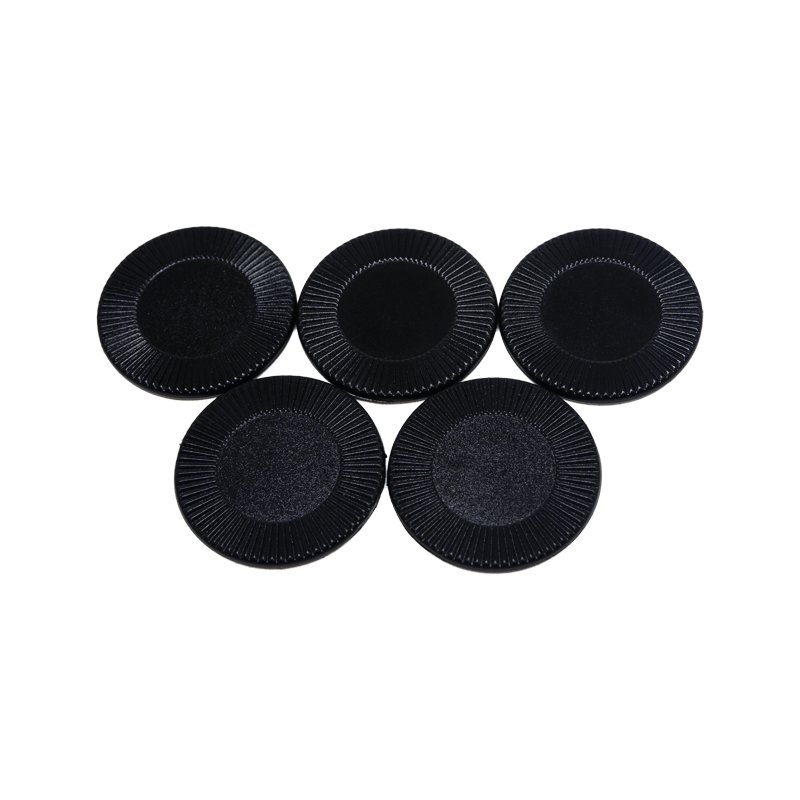 wholesale Opaque black, with lines on the outer ring, coin-sized Qualified ABS plastic round wafer Counting Chips high quality