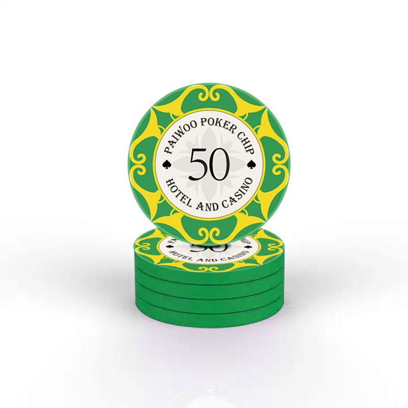 Custom UV Poker Chips Chips Octagonal 45*3.3mm Print Gambling Case Clay ABS Custom Casino Ceramic Poker Chip