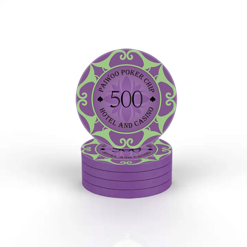 Custom UV Poker Chips Chips Octagonal 45*3.3mm Print Gambling Case Clay ABS Custom Casino Ceramic Poker Chip