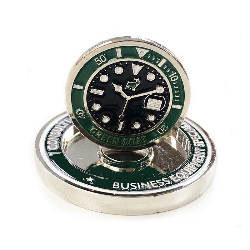 Wholesale Personalized Colorful ABS Plastic Clay Golf Ball Marker Poker Chip