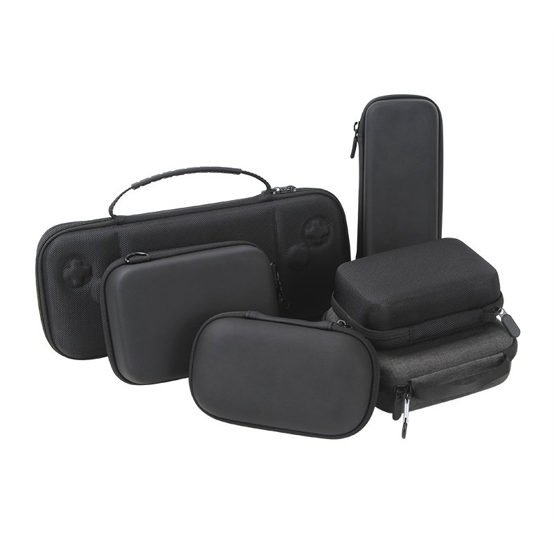 Eva Mesh Shock Portable Zipper Case for Wireless Travel Durable Shoulder EVA With Handle Anti New Set Zipper Case
