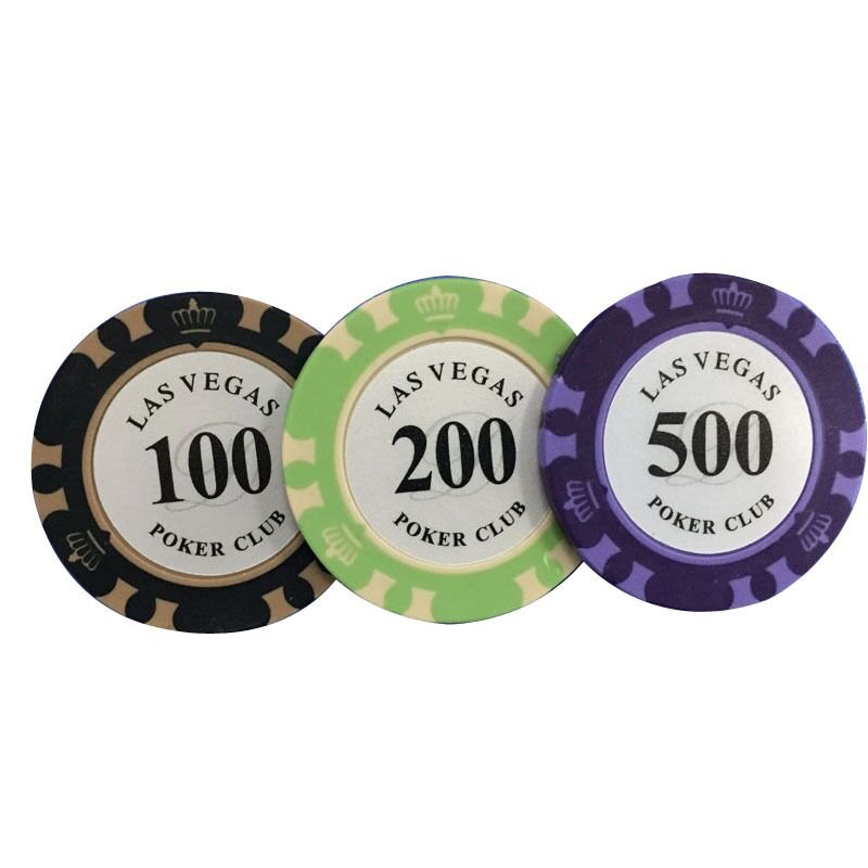 Wholesale High Quality Professional Luxury Unique European Casino Royale Cheap Blank Real Clay Composite Custom Ept Poker Chips