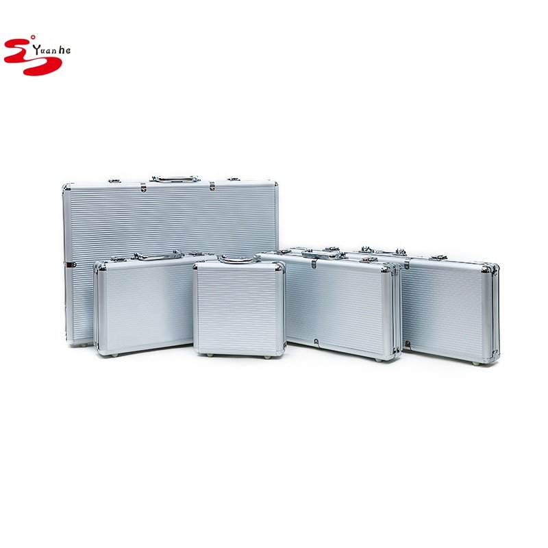 100/200/300/500/1000 Chips Capacity Metal Aluminum Poker Chip Storage Case