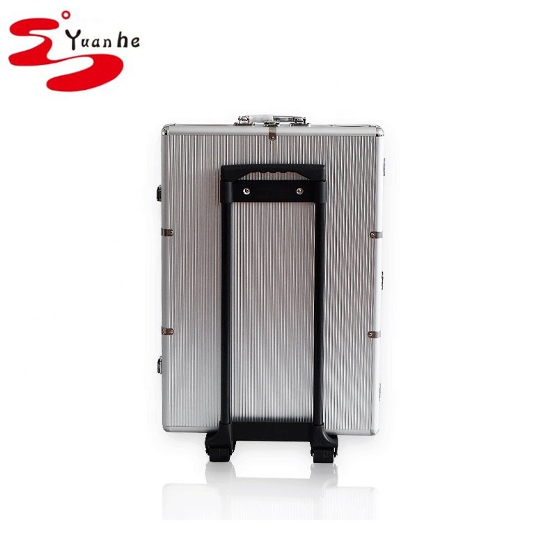 100/200/300/500/1000 Chips Capacity Metal Aluminum Poker Chip Storage Case