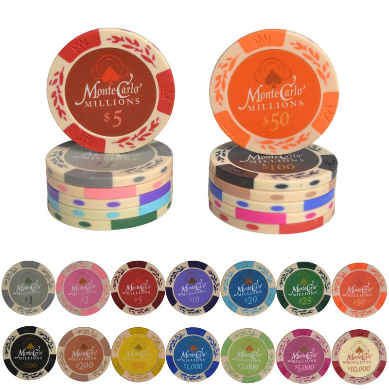 Custom Clay Composite Chips Colorful Luxury Cheap Poker Chips Poker From China Custom Chip Poker