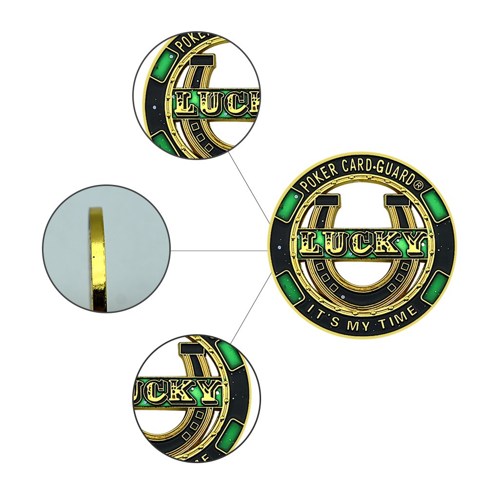 Welcome Texas Hold'em Las Vegas Poker Chip Lucky Grass Casino Challenge Gold Coin Bring Luck Souvenir Gifts