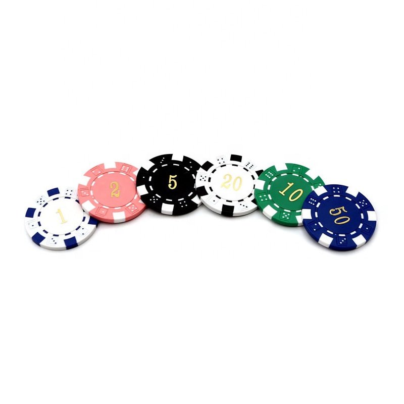 High Quality Plastic ABS Texas Casino Professional Wholesale Poker Chips 40mm