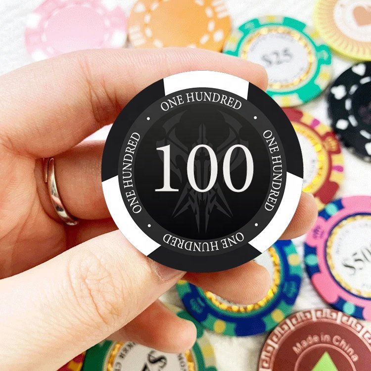 ceramic poker chips set customize