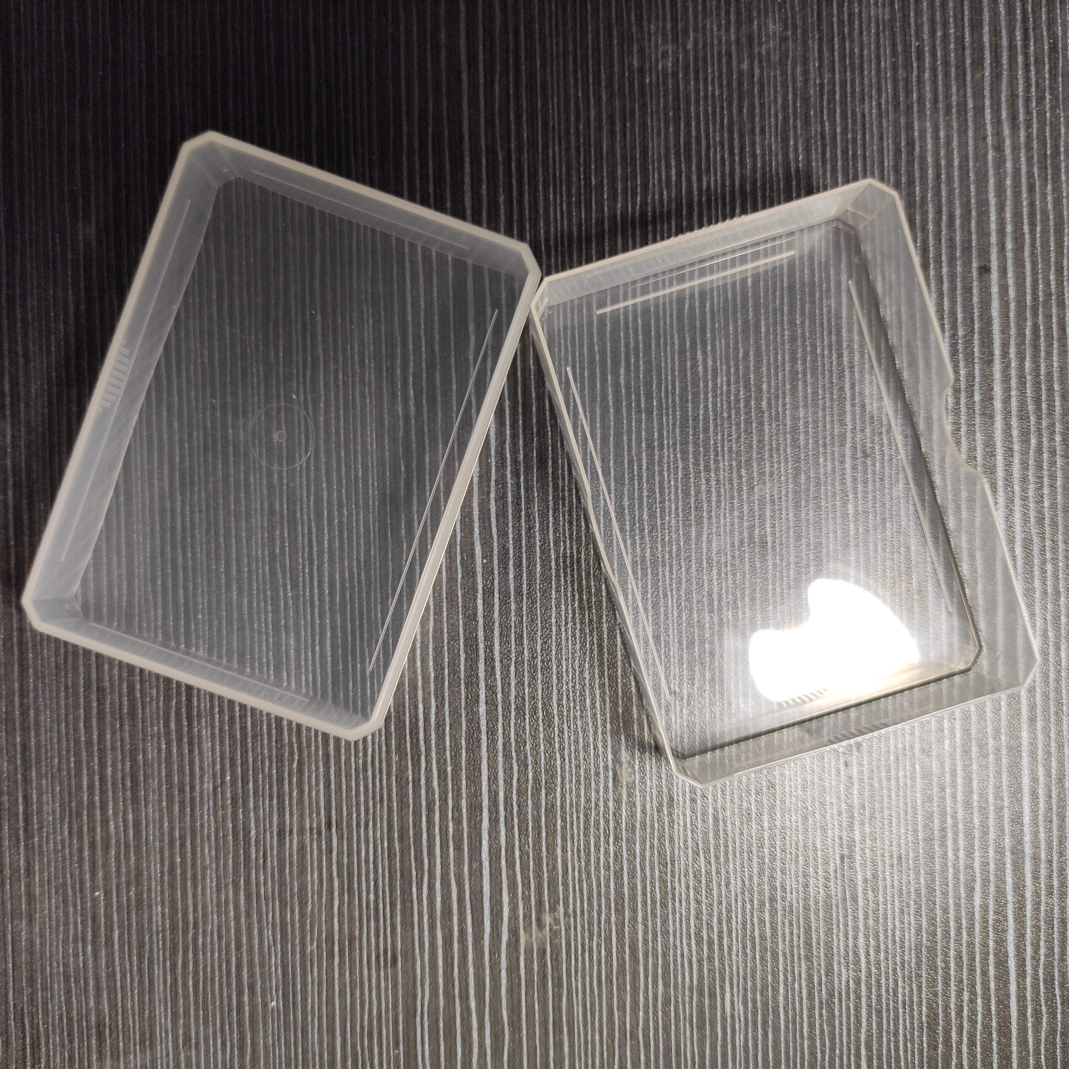 PS PLASTIC playing cards box business cards box holder