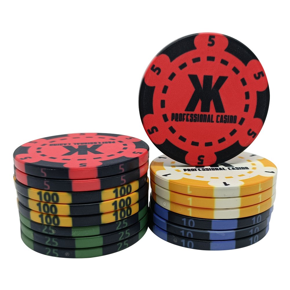 Best price casino ept ceramic poker chips 10g 39mm custom logo and color from manufacturer supplies for gambling game