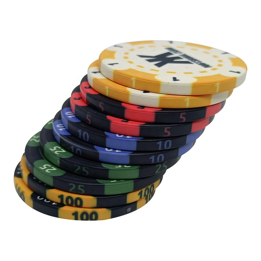 Best price casino ept ceramic poker chips 10g 39mm custom logo and color from manufacturer supplies for gambling game