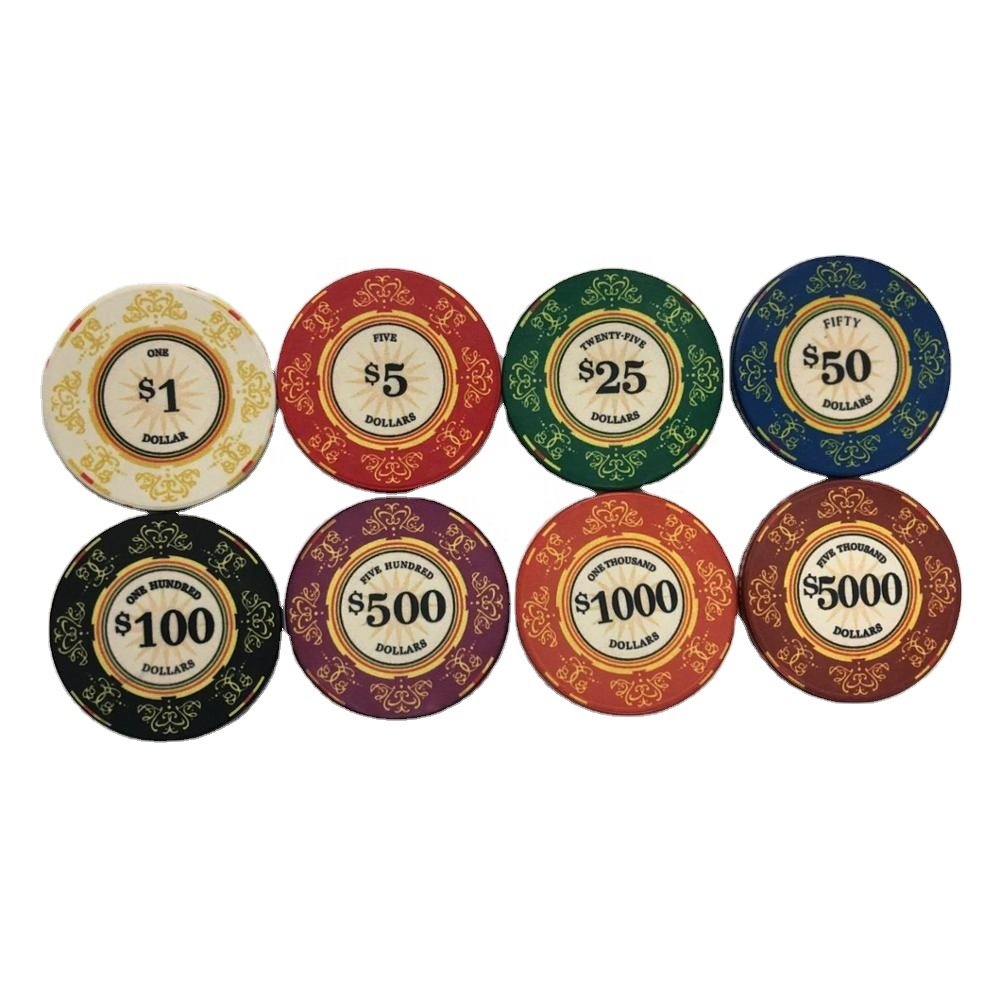 10g Casino Professional Venerati Custom Ceramic Poker Chips