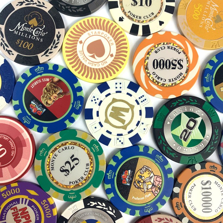 Wholesale Cheap price Making Your own Logo Clay Chips Ceramic Poker Chips