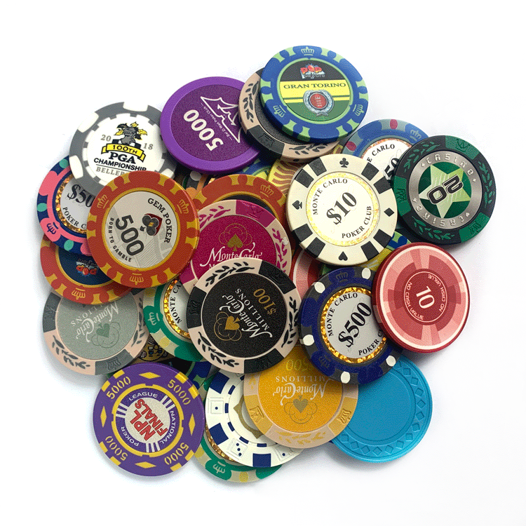 Wholesale Cheap price Making Your own Logo Clay Chips Ceramic Poker Chips