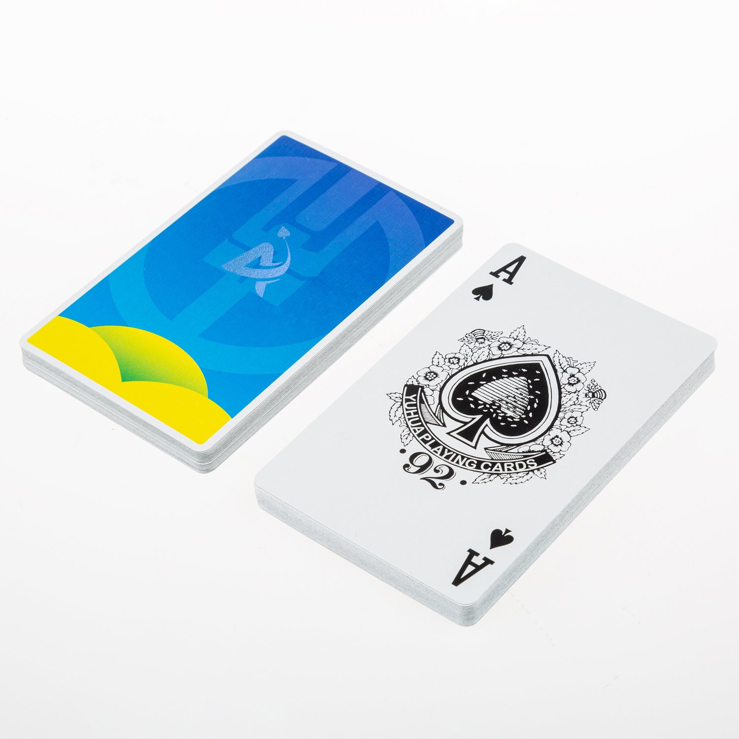 AYPC Personalized Customized Luxury Single Paper Box with Shrink Wrapped bank Advertising Playing Card
