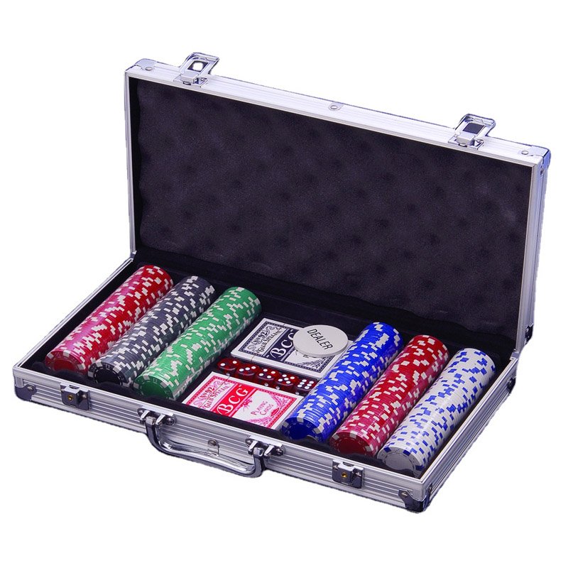 LANDER-MAN Custom Poker Chips Poker Chips Set 1000 piece Poker Chips Casino Set Aluminum Case
