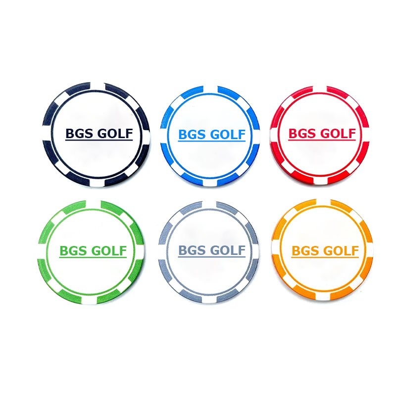Factory Direct Wholesale ABS Plastic Golf Poker Chip Ball Marker