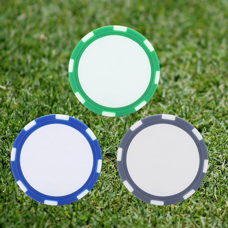 Factory Direct Wholesale ABS Plastic Golf Poker Chip Ball Marker