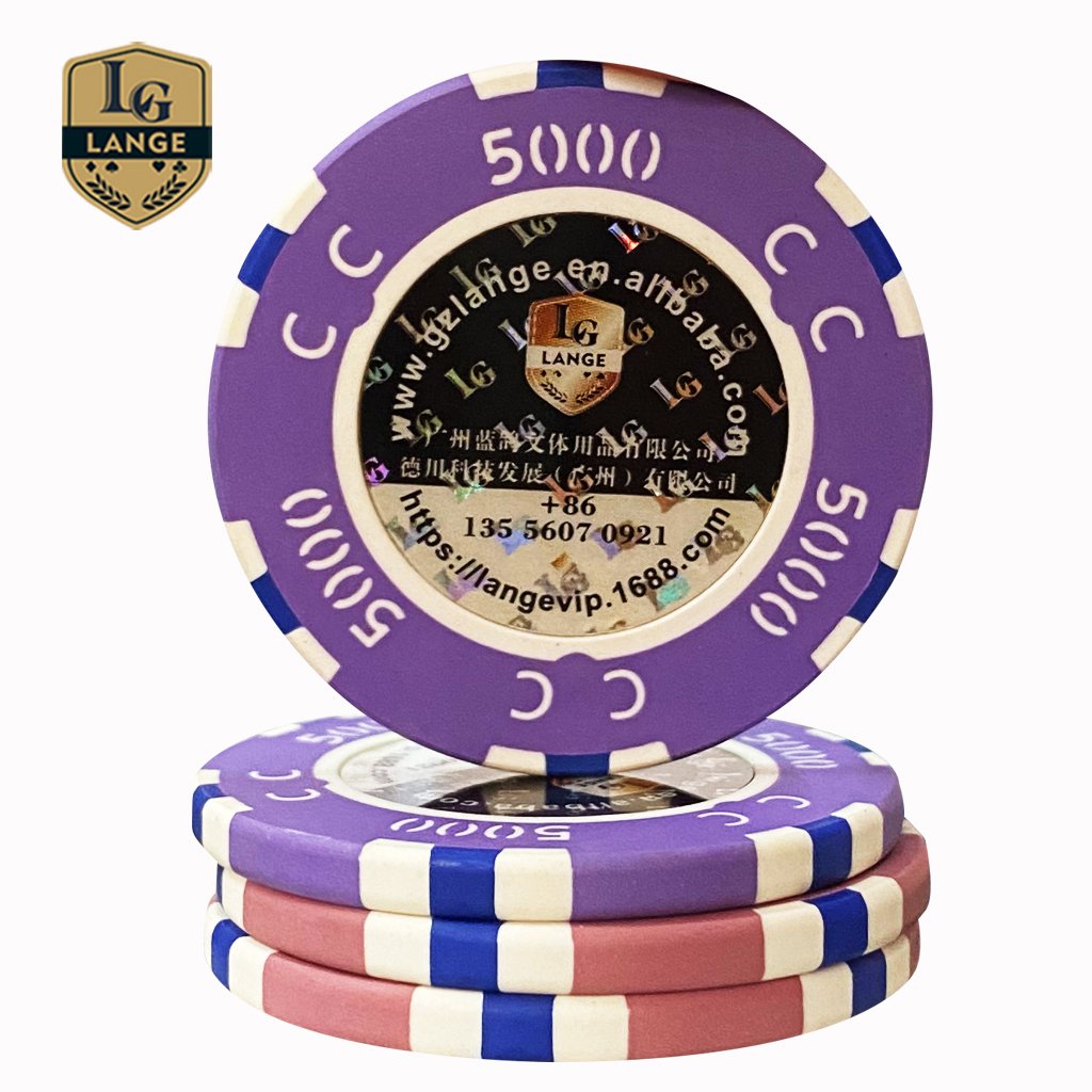Luxury Custom Casino Name Poker Chips Gold Grand Blackjack Gambling Chips