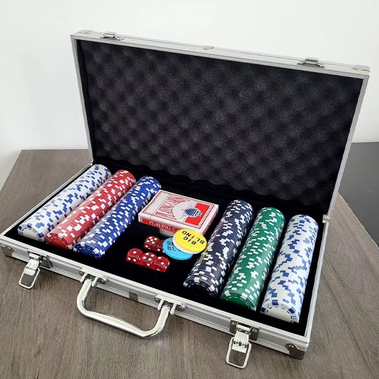 Classic Casino Chips 5 Colors 300 PCS texas poker Casino Chips poker Chips Set poker