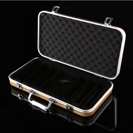 High Quantity Poker Chips Box Multi-function ABS Case Aluminium Case