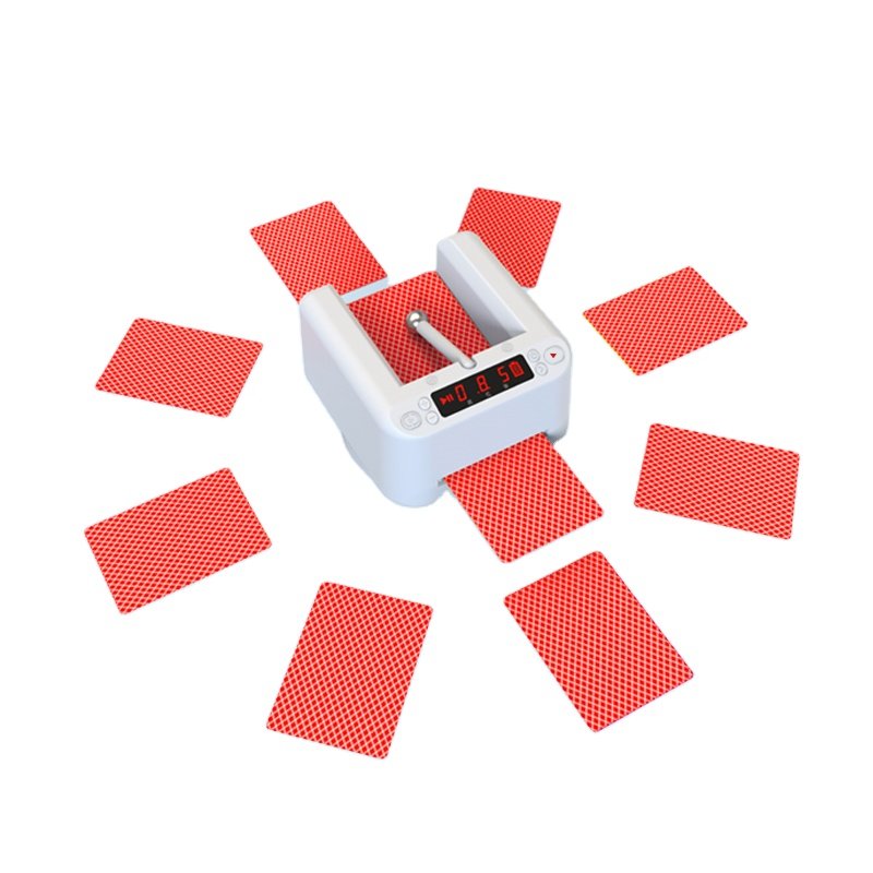Fully automatic distribution poker machine poker playing paper card distributor intelligent shuffling machine for party entertai