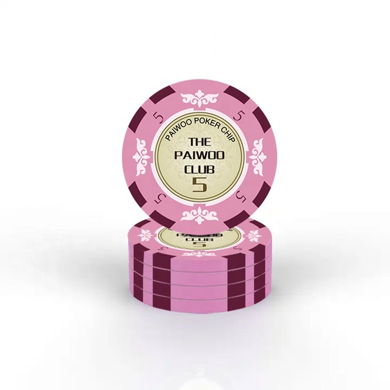 Professional 200pcs Ceramic Poker Chips Set with Storage Case for Casinos