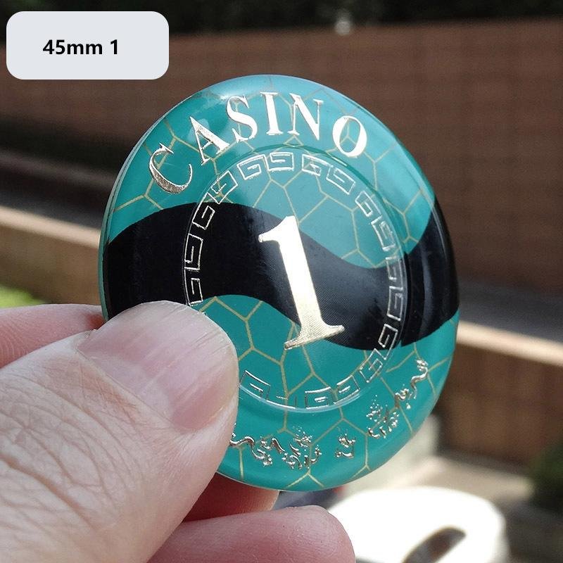 poker chips with Number Texture Patterns,anti-fake poker chips round and plaque chip,Casino High-end Poker Chips for Casino