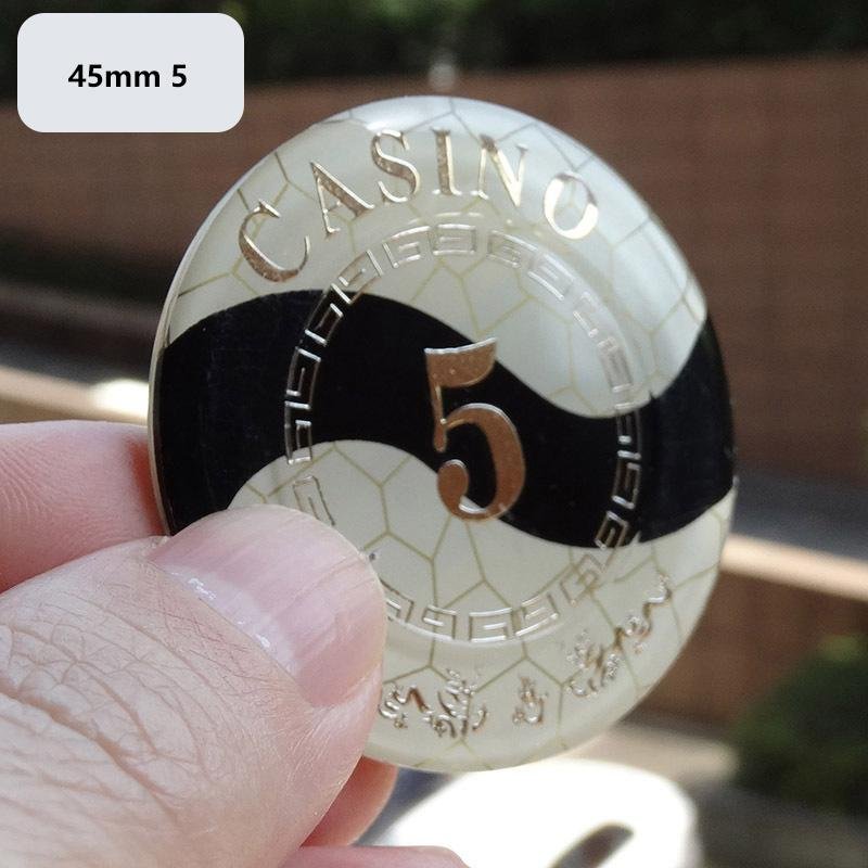 poker chips with Number Texture Patterns,anti-fake poker chips round and plaque chip,Casino High-end Poker Chips for Casino