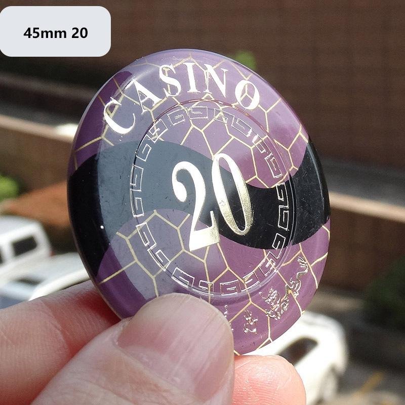 poker chips with Number Texture Patterns,anti-fake poker chips round and plaque chip,Casino High-end Poker Chips for Casino