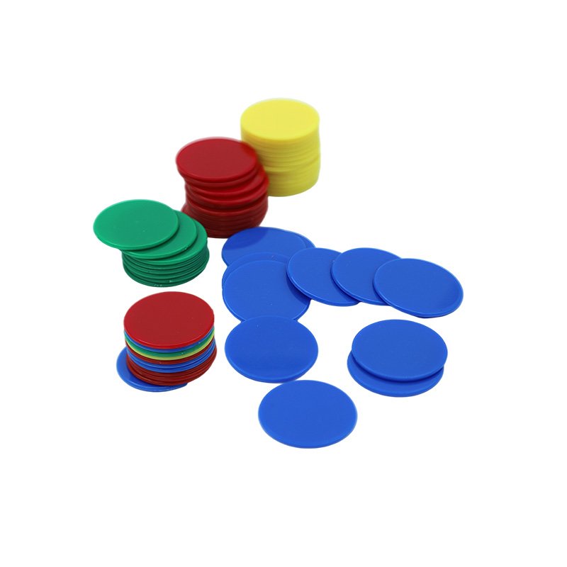 19MM round Plastic Poker Chips for Gaming High Quality Token Chips
