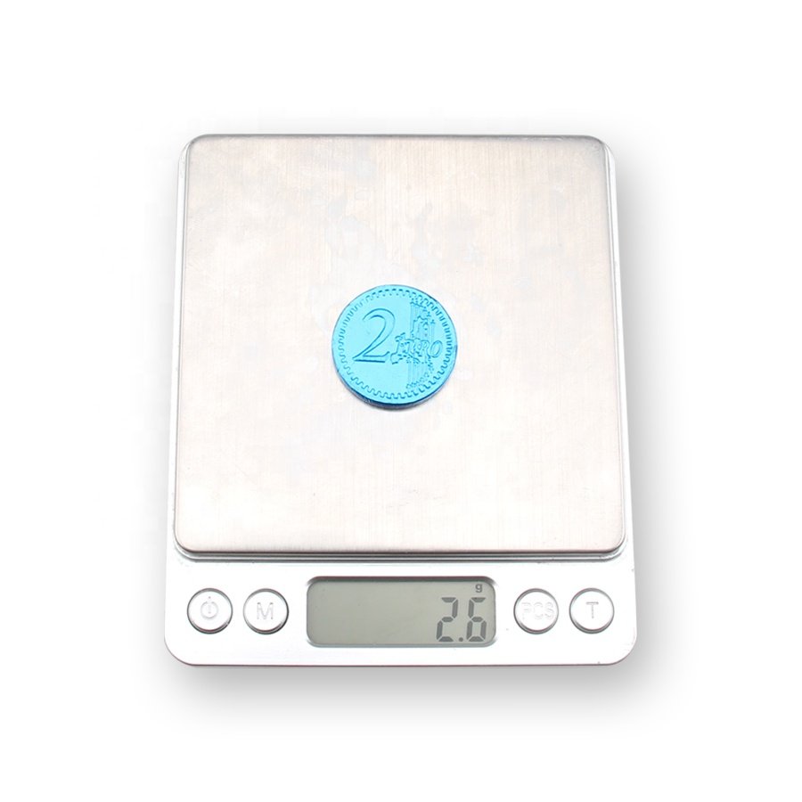 Compound Chocolate Candy With Poker Chip Coin Shape