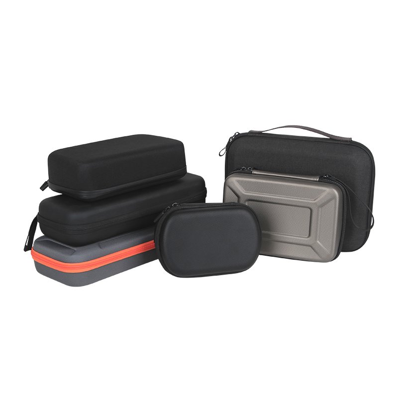 Carry Case for Carry Case with Insert For Equipment,Custom Empty Box Small Zip Black Big Mesh Pocket Handle Carry Case