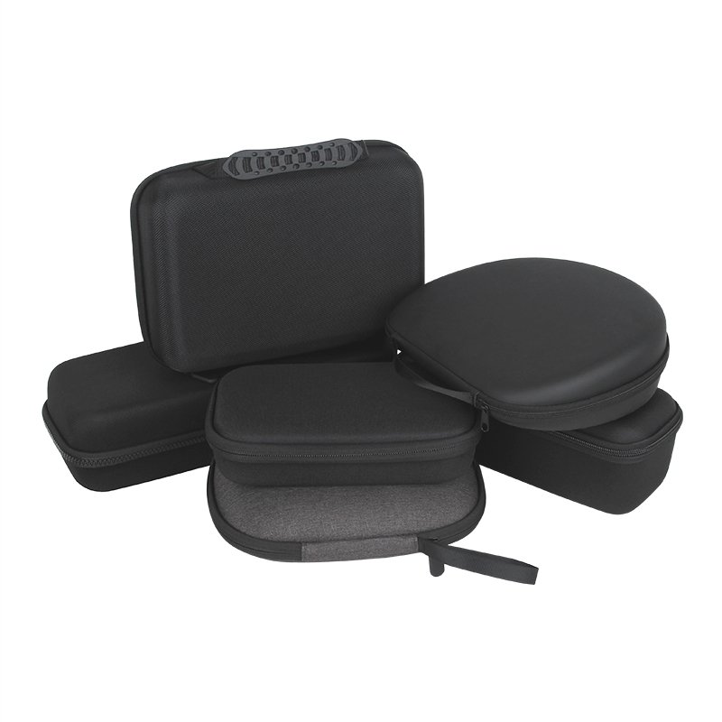 Carry Case for Carry Case with Insert For Equipment,Custom Empty Box Small Zip Black Big Mesh Pocket Handle Carry Case