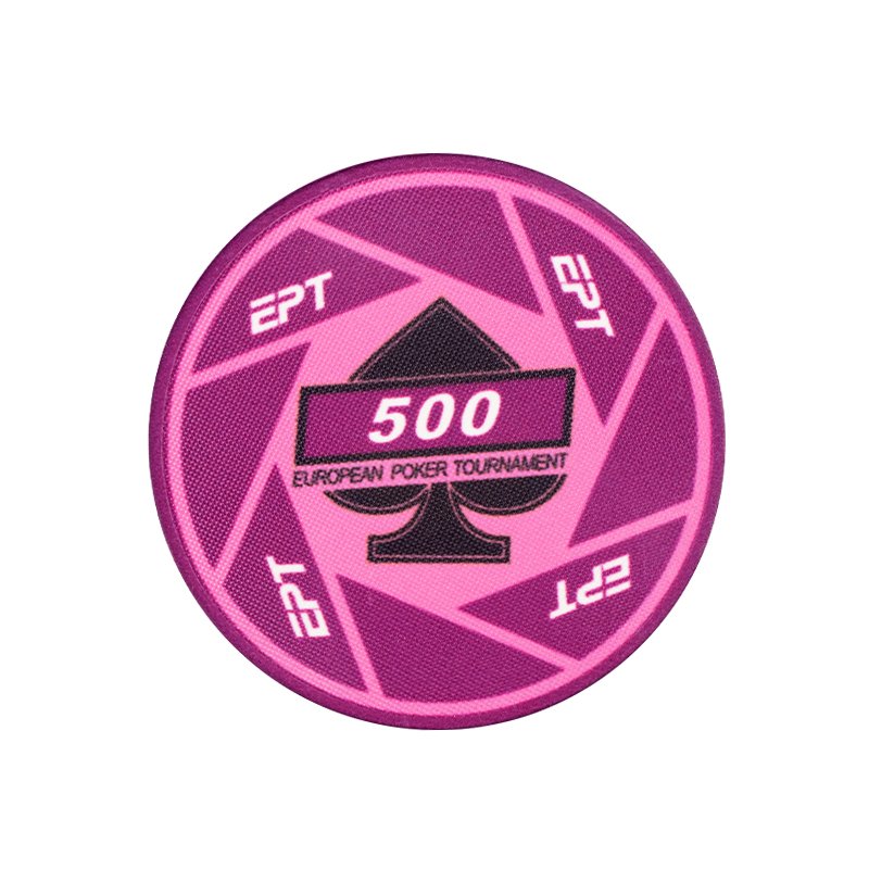 YH Wholesale 39mm poker jeton casino used poker chips texas hold em poker chip set