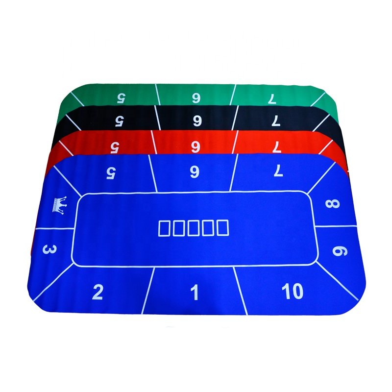 casino rubber poker table mat wholesale