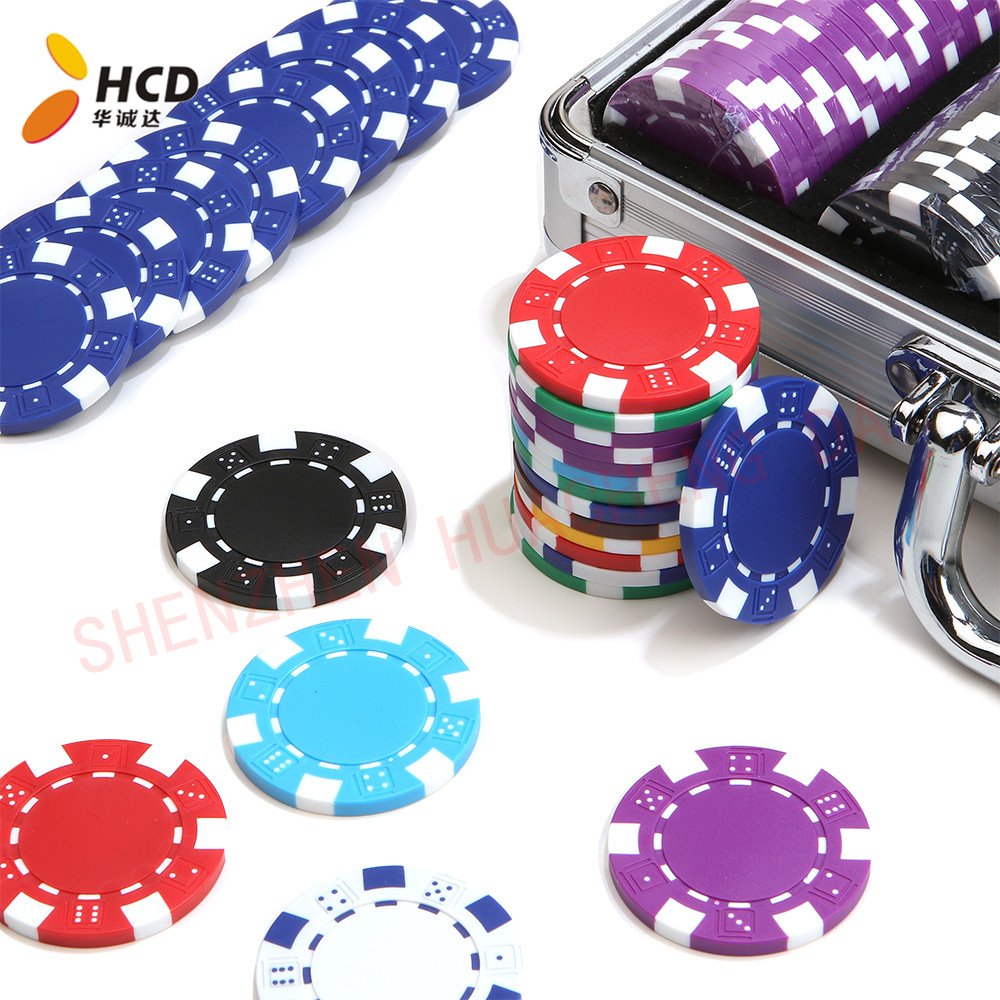500pcs Clay Composite Poker Chips Set with Aluminium Case 2 Playing Cards-for Bargaining Poker Games