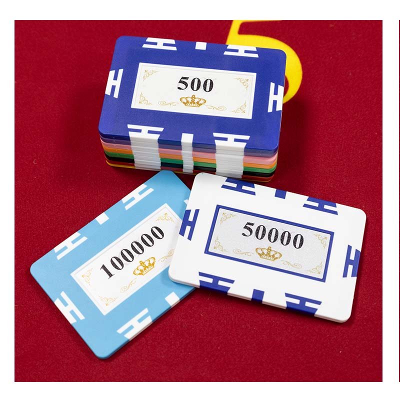 Factory Price Wholesale Custom Poker Chip Set Made Poker Chips Texas Professional Casino square clay chips