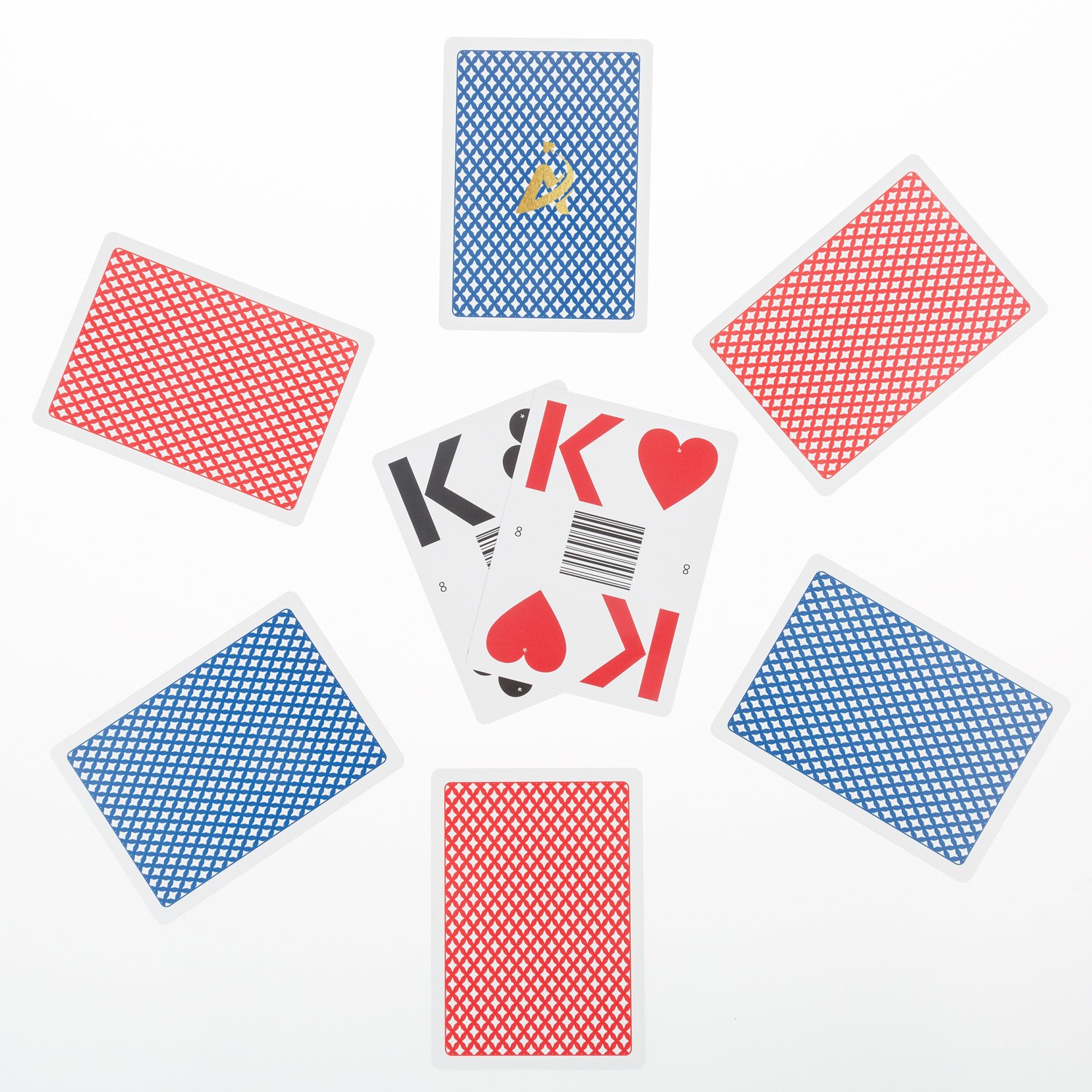 AYPC Wholesale Manufacturer Custom Design Eco-Friendly Recycled PVC 100% Plastic Waterproof Poker Big Number Playing Game Cards