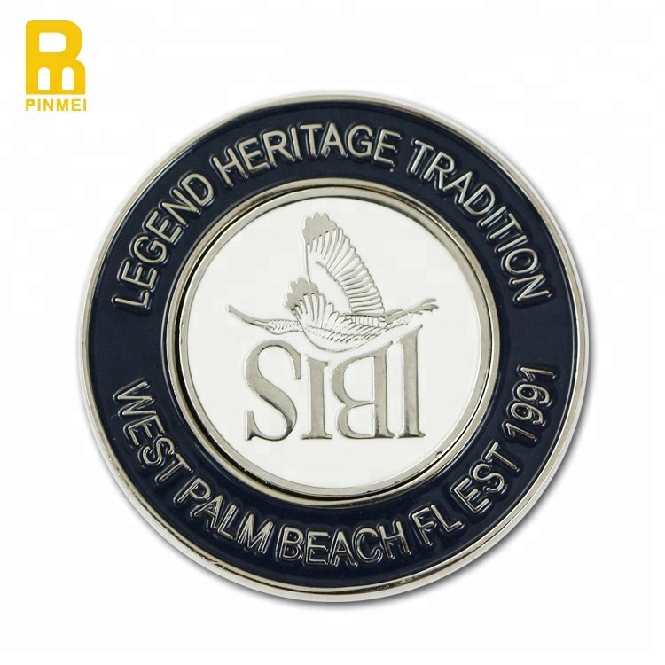 Cheap hot sale magnet poker chip golf ball marker