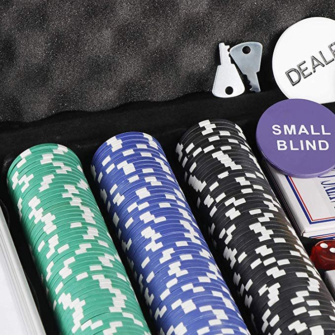 2020 pu leather poker chips sets
